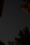 Die erste Nachtaufnahme mit Langzeitbelichtung mit meiner EOS 650D